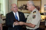 Senior Mexican officers visit the Pentagon