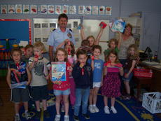 div class=sourceSpecial to The News/divdiv class=image-descBob Asztalos with COAST Charter School first graders./divdiv class=buy-pic/div