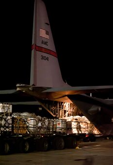 Hercules Flies Through the Night