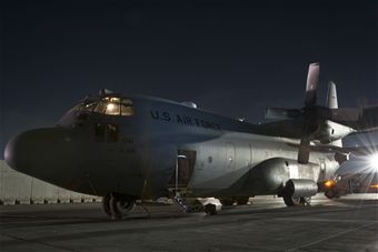 Hercules Flies Through the Night