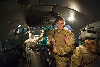 Hercules Flies Through the Night
