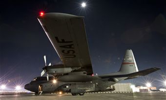 Hercules Flies Through the Night