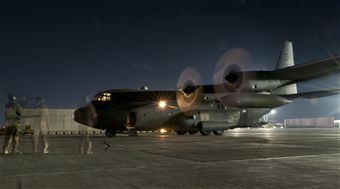 Hercules Flies Through the Night