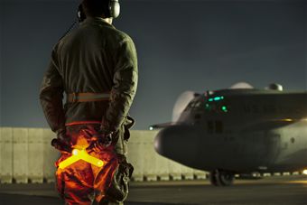 Hercules Flies Through the Night