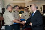 Senior Mexican officers visit the Pentagon