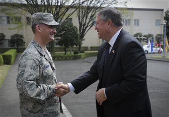 SecAF addresses Airmen at Yokota