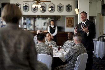 SecAF addresses Airmen at Yokota
